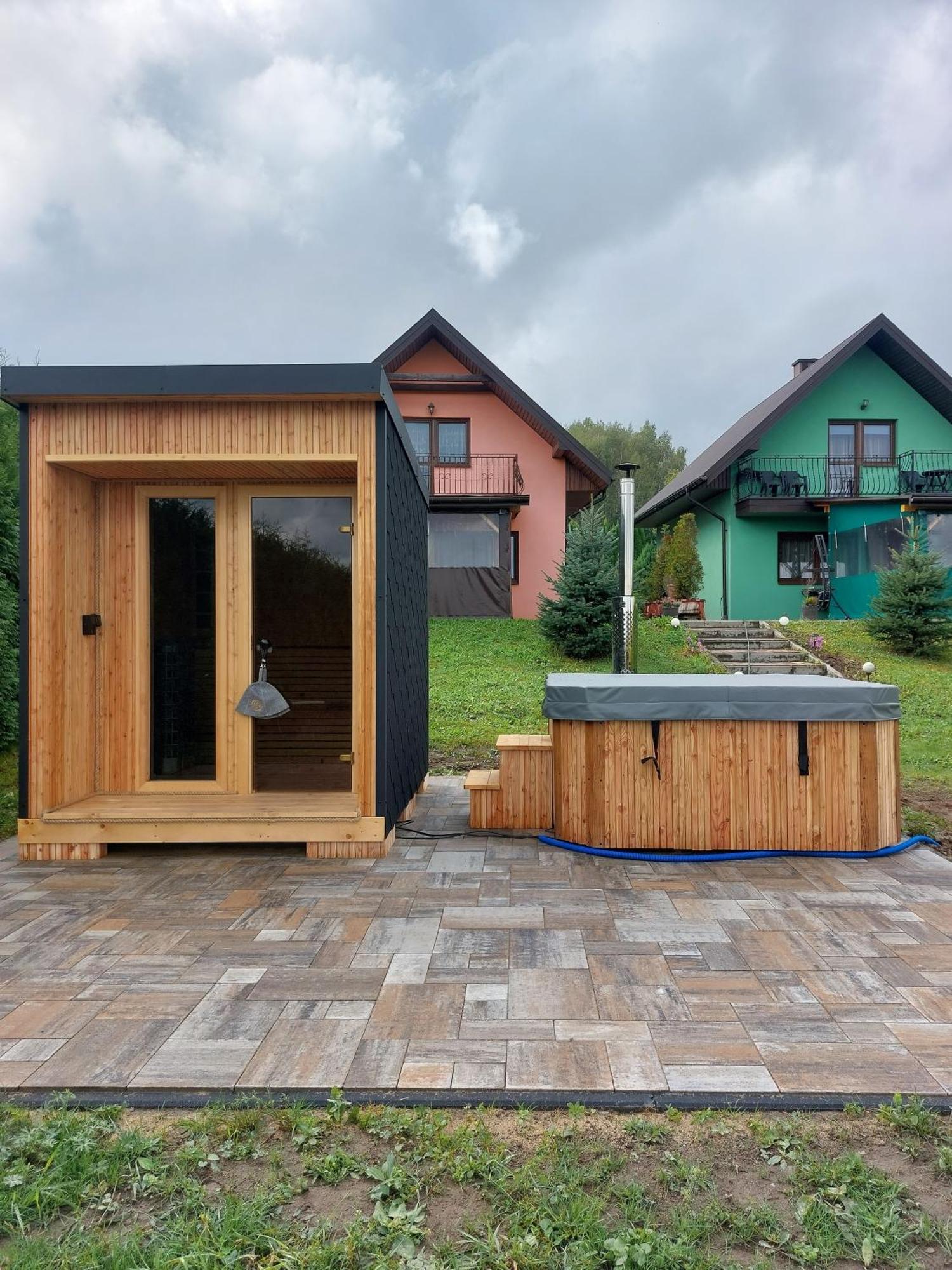 Cichy Zakatek - Sauna Jacuzzi Spa Relax Solina Bieszczady 레스코 외부 사진